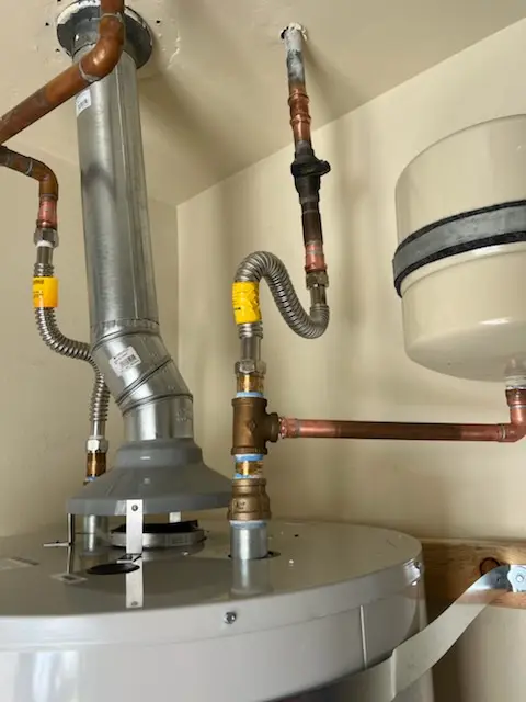 Water heater installation and plumbing repair in Edgehill